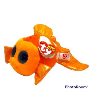 🍄 TY “Sami” Beanie Baby Fish - NWT
